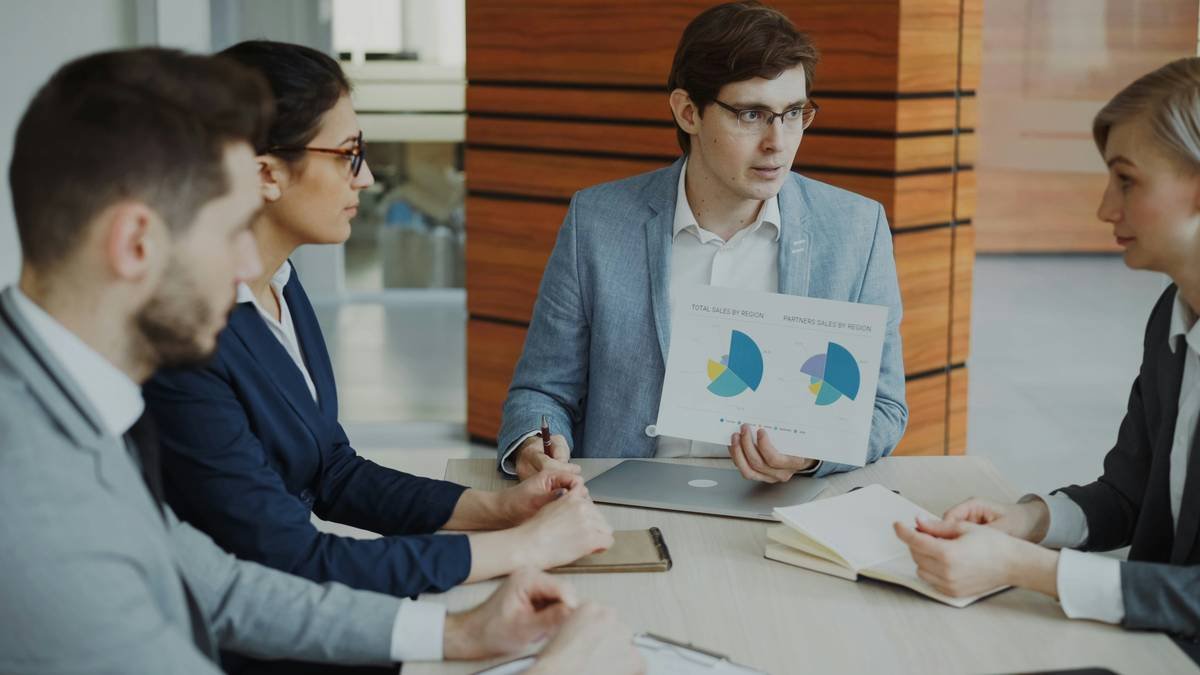 Screenshot of an analytics dashboard showing key performance indicators (KPIs)